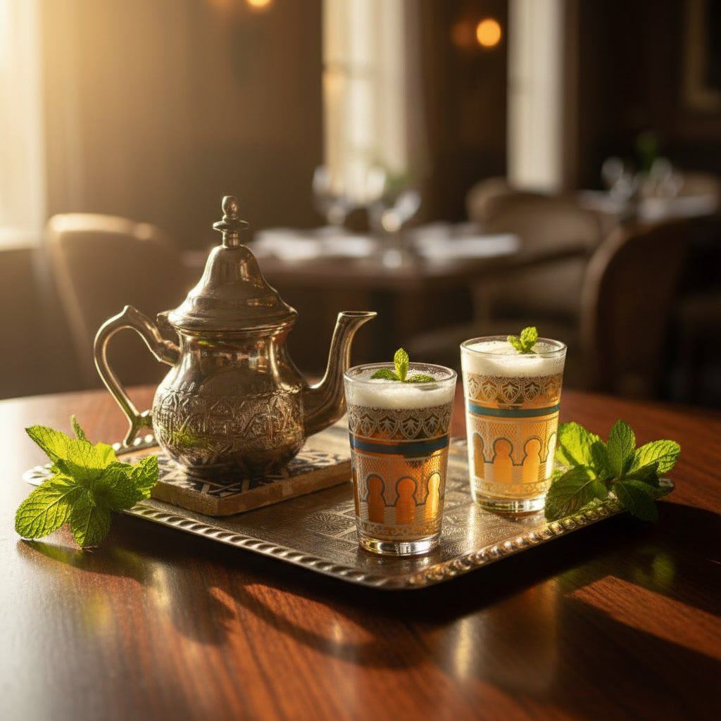 Juomat - Marokkolainen minttutee